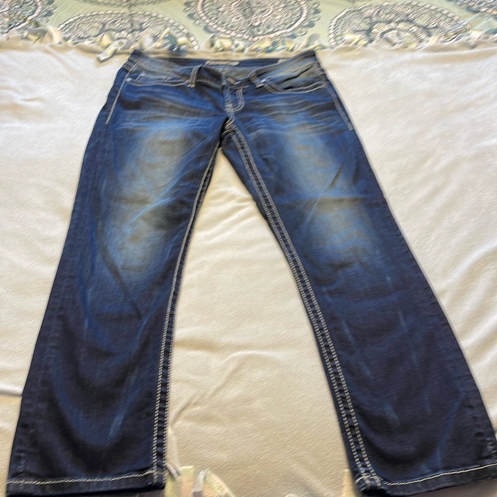 BKE denim jeans. Size 28. Inseam 27 in. Waist 15 in.